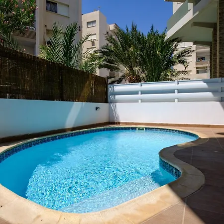 Paradise Apartment With Private Pool & Sea View Larnaca Exterior photo
